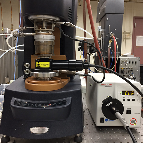 Photo of lab equipment at the Polymer Characterization Facility