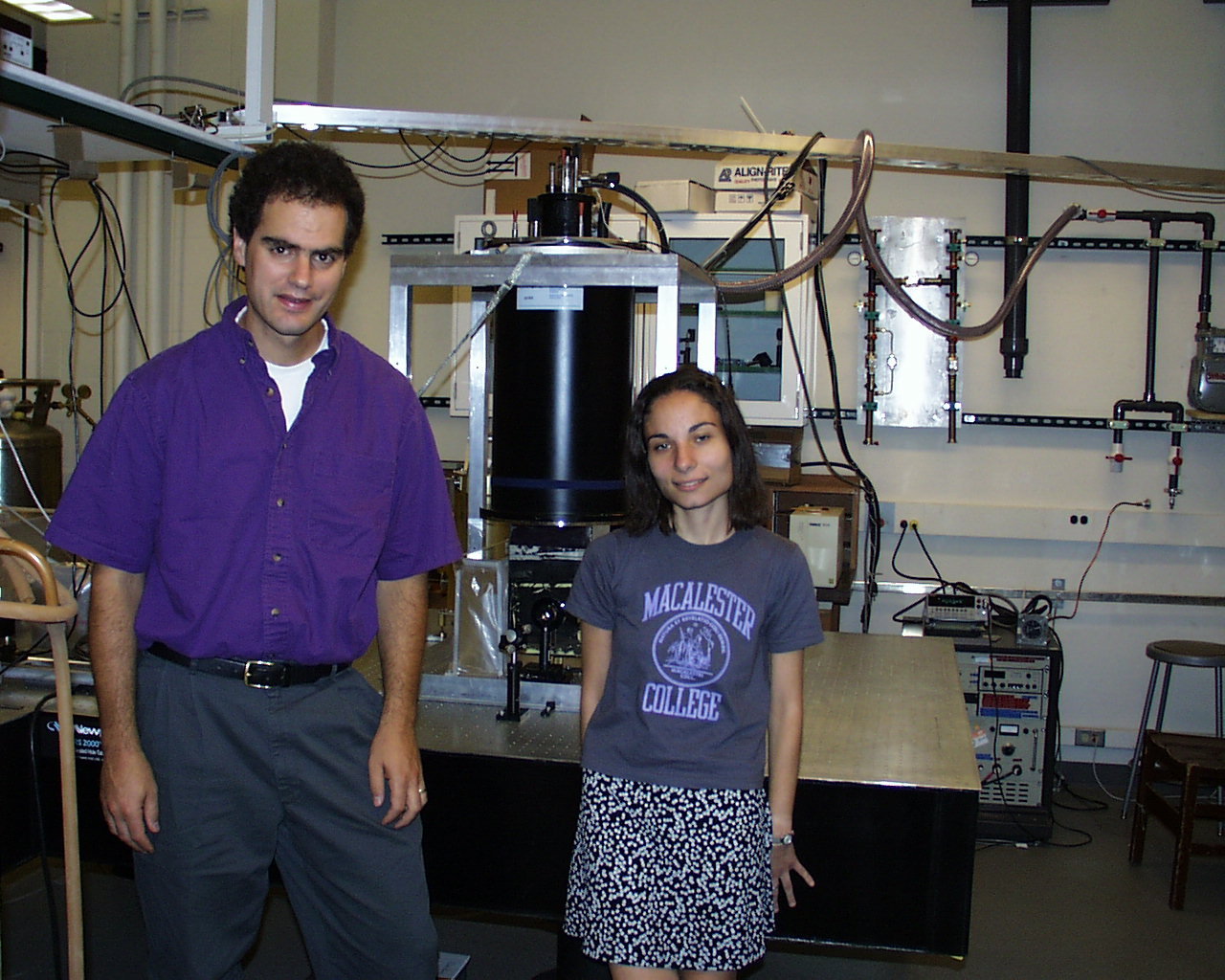 Pelagia Neocleous and Prof. James Heyman