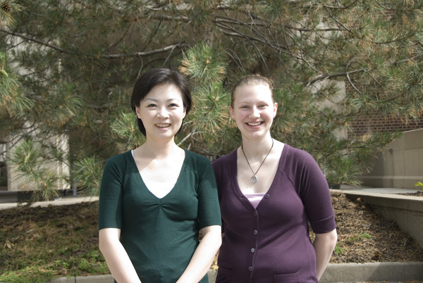 Casey Ernst and Vivian Feng