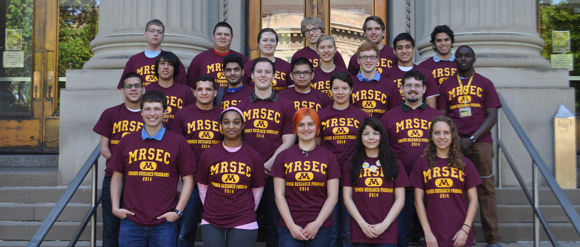 2014 Research Experience for Undergraduates Participants