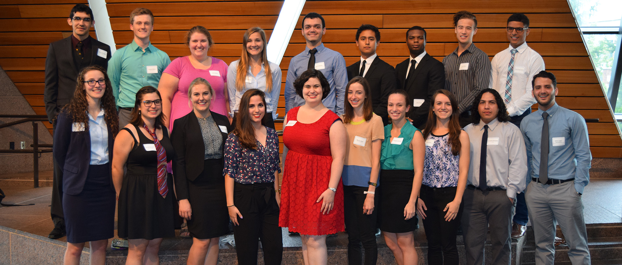 2016 Research Experience for Undergraduates Participants